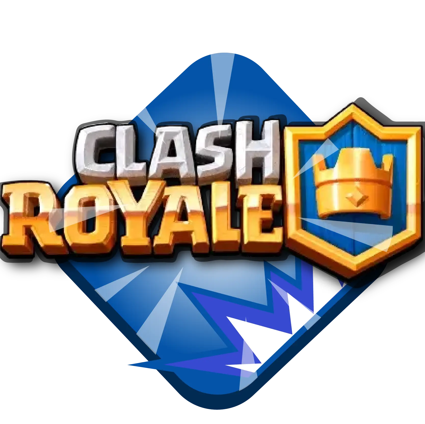 Logo del juego Clash Royale